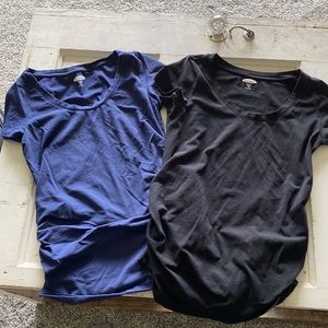 Old navy maternity shirts short sleeved